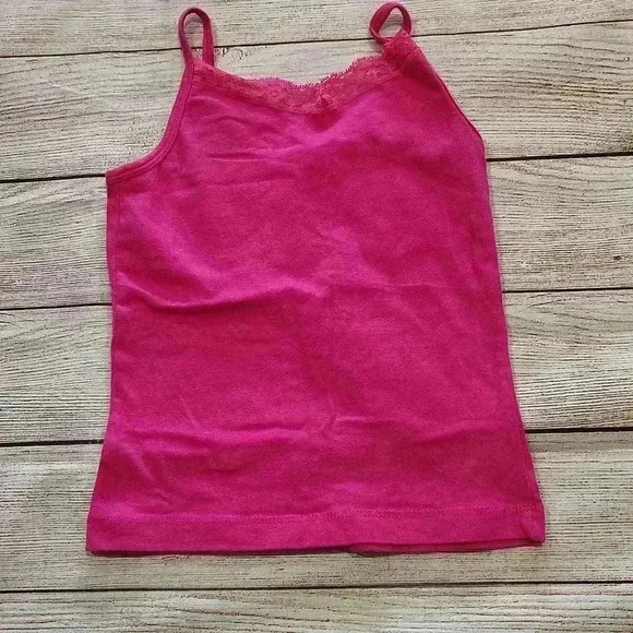 Pink Lace Tank Top - Picture 1 of 5